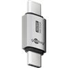 Goobay Adattatore USB-C 240 W 40 Gbit Prolunga Dritta, USB 4 (Maschio a Maschio) / 4.0 Adapter 8K @60 Hz, Retrocompatibile 3.1, 2.0/74448