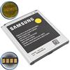 Samsung Glitzy Gizmos® - Batteria originale Samsung® B600BE NFC Technology (4 pin dorati/terminali) 2600 mAh 3.8 V Li-ion 9.88 Wh per Samsung Galaxy S4 IV I9500/I9505/I9506/i9505 LTE® (nessuna confezione per vendita al dettaglio)