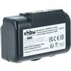 vhbw batteria compatibile con IMET M550S Wave S, M550S Wave L Radiocomando Industriale, Telecomando (2000mAh, 2,4V, NiMH) - Nero