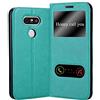 Cadorabo Custodia Libro per LG G5 in TURCHESE MENTA - con Funzione Stand e Chiusura Magnetica - Portafoglio Cover Case Wallet Book Etui Protezione