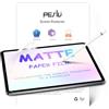 Peslv Confezione da 2 pellicole protettive per iPad Pro da 12,9 pollici (2022/2021/2020/2018), pellicola opaca antiriflesso in PET, copertura protettiva per gli occhi, per disegnare e scrivere come su