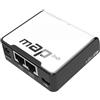 Mikrotik mAP Supporto Power over Ethernet (PoE) Nero, Bianco