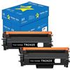 alphaink 5 Risme A4 2.500 fogli 75gr + 2 Toner Compatibili con Brother TN2420 TN-2420 3000 Copie per MFC L2710DW L2710DN L2730DW L2750DW HL-L23210D L2350DW L2370DN L2375DW DCP-L2510D