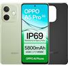 OPPO A5 Pro 5G - Smartphone Libero con IA, 8GB RAM + 256GB, Schermo 6.67 120Hz, Fotocamera 50MP, Batteria 5800, Ricarica Rapida 45W, Versione Italiana, Custodia inclusa - Verde