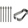 Generic 1 set Pennino Dello Stilo per Samsung Galaxy Tab S11/Tab S11 Ultra Touch Stylus S Penna Penna in Metallo con Pinzette di Rimozione