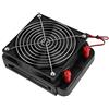 KIMISS Radiatore di Raffreddamento Ad Acqua per PC 120mm - Alluminio Nero ABS per Computer con Dissipazione di Calore