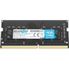 BRAINZAP RAM da 4 GB DDR4 SO-DIMM PC4-2400T-SC0-11 1Rx8 2400 MHz 1.2 V CL17 Notebook Laptop Memoria Unbuffered Non-ECC