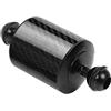 FEICHAO D60mm Diving Photography galleggiante galleggiante lampada acquatica braccio 108g - 584g 1inch Dual Ball 5/8/10/12 fotocamera subacquea versione aggiornata (12.7 -108g, nero)