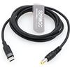 SZRMCC USB C C a DC 5.5x2.5mm 12V PD Trigger Cavo di Alimentazione per KiPRO LCD Monitor cine Radio Broadcast Qualsiasi dispositivo 12V