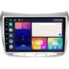 HIBIYA Autoradio Android 14 per Lancia Delta 2009-2019 Schermo Touchscreen da 9 Pollici con GPS USB WiFi RDS Mic Supporto Carplay DSP Controllo del Volante(H 4Core 1+32G)