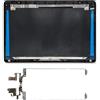 WANGHUIH Coperchio posteriore LCD + cerniere dello schermo compatibile con HP 250G8 255G8 250 G8 255 G8 TPN-C139 (A1+H)