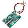 WEIJICUI Scheda bms, 1S 2S 4S 7S 3.2V 12.8V 32700 BMS Scheda di protezione a batteria al litio ferro for batteria 32650 32700 Standard/Bilanciata,per veicoli elettrici, inverter(4S-12.8V-20A)