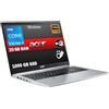 acer Notebook Pc Portatile, Extensa 15,CPU i5-1235U 10 Core, RAM 20 Gb SSD da 1000 Gb, 15.6 FHD IPS, Grafica Intel Iris Xe, Windows 11 Pro, pronto all'uso, gar. Italia