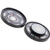 KAQNTUD 2Pcs Nero 50mm Altoparlanti Cuffie Driver 32Ohm 112dB Altoparlanti Parti di Riparazione per Cuffie 50mm Altoparlanti Driver