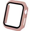 OcioDual Custodia Protettiva Compatibile con Apple Watch Series 4/5/6 SE 44mm I Custodia a Protezione Completa Ultra Sottile, Resistente ai Graffi e alle Cadute.Rosa