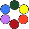 Ymnilian Filtro Polarizzatore, Filtri Fotografici Filtro a colori 37 40,5 43 46 49 52 55 58 62 67 72 77 82 mm Rosso Arancione Giallo Verde Blu Viola realizzato in resina Accessorio filtro(77mm,Green)