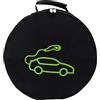 Zohisin Borsa cavi VE impermeabile, ampia capacità, borsa portacavo ricarica auto elettrica, organizer cavi ricarica e tubi camper, pratica e resistente per cavi di alimentazione e tubi flessibili