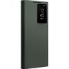 TECSHINE Custodia Intelligente in Pelle per Samsung Galaxy S22 Ultra. Flip/Fondina/Addormentato/Riattiva. Cover per Samsung S 22 Ultra -Verde