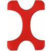 SAMTN Custodia per HDD da 2,5 pollici, custodia per disco rigido antiurto in silicone da 2,5 pollici, custodia per disco portatile HDD Storage Case Protector Cover (rosso)