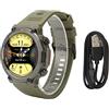 Zunate Smart Watch, K56 Pro 1.39 Pollici Schermo a Colori HD Bluetooth Chiamate e Avvisi di Testo Orologi, Smartwatch Impermeabile Fitness Tracker Watch con Monitoraggio Completo 24 Ore