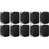 McGrey OLS-5251BK Casse Acustiche Outdoor Set da 10 - Sistema a Due Vie - IP56 - Per Ristorante, Birreria, Terrazza & Giardino - Woofer 5,25 e Tweeter 1 - 50 Watt - Funzionamento 70/100V - Nero