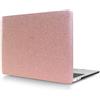 HLAAJJX Custodia per Macbook Pro 13 pollici 2015 2014 2013 2012 Pubblicazione Modello A1425 A1502 con display Retina, Caso di plastica protettiva in pelle PU, Rosa Glitter