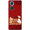 Mixroom - Cover Custodia Back case In TPU Silicone Morbido Per Oppo Realme 10 4G Fantasia Dolcetti Natalizi L1124