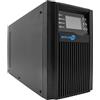 SIMPLETEK - UPS Gruppo di Continuità Online 2000VA 2000W con Display LCD, 3 Prese, Tecnologia DSP, Interfacce RS232 e USB