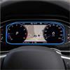 XEXJHQQ Proteggi Schermo Auto Pellicola Protettiva In Vetro Temperato Per Schermo Centrale GPS Per VW Per Taigo 2022 Accessori Interni Per Auto Da 8 Pollici(Instrument)