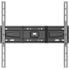Meliconi Slimstyle Plus 400 S, Supporto TV Parete Fisso Ultra Sottile per TV a Schermo Piatto da 40 a 82, Staffa TV con VESA 200-300-400, Portata 50 Kg, Made in Italy, Nero