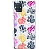 Mixroom - Cover Custodia Back Case In TPU Silicone Morbida Per SAMSUNG GALAXY A02s Fantasia Impronte Cane Gatto M766