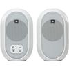 JBL Monitor Di Riferimento Desktop Compatto Serie 104-Bt Jbl Professional 1 Combluetooth, Bianco, Venduto in Coppia, (Jbl104-Bt-Wh)