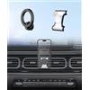 MaserWeller Supporto per telefono da auto per Mercedes Benz Classe GLE GLS 2020-2025, rotazione a 360°, supporto per telefono compatibile con MagSafe, il supporto per cellulare non influisce sulla