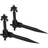 scosao Supporto per Albero Fotocamera da Caccia, Regolabile a 360° Staffa Supporto a Vite Fototrappola per le Telecamere Sentiero Foresta, Fotocamera Selvaggia-2pack