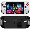 GIOPUEY Cover Compatibile con MSI Claw A8 (Z2 Extreme) - con Supporto - Bumper TPU Morbido - Antiscivolo - Facile da Impugnare - Black
