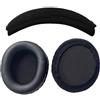 V-MOTA Cuscinetti auricolari in pelle + fascia di ricambio per cuffie Sennheiser PC330 PXC330 PC333D Game HD205 HD205II (nero)