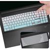 DAMMOMKO 2 coperture per tastiera ASUS VivoBook 16 K3605 F1603 M1603 X1603 M1605 F1605 16, VivoBook Pro 15X OLED M6501 K6501 M1503QA M1502, VivoBook S 15 OLED 39,6 cm. cm M3502 K3502, Vivobook Go 15,6