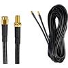 vetrine in rete Vetrineinrete® Cavo prolunga per antenna wifi router modem rp-sma wireless maschio femmina 3 5 e 10 metri (10 mt) D39