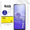 X-Dision [3 Pezzi Compatibile con TCL 40R 5G/TCL 408/TCL 405 Proteggi Schermo,Pellicola Protettiva 2.5D[Durezza 9H,Installazione Facile] Accessori Premium Pellicola in Vetro Temperato