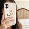 QIODAYI Compatibile con Samsung Galaxy A16 Custodia per Cellulare in Silicone con Disegno Divertente Dell'anatra con il Dito Medio
