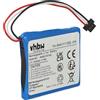 vhbw batteria compatibile con TomTom 4EN62 navigatore GPS (1020mAh, 3,7V, Li-Ion)