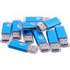 lascivious 10 x Chiavette USB Memory 2.0 Memory Stick Flash Drive 128MB Regalo Blu