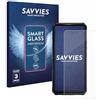 savvies 3 Pezzi Pellicola Protettiva Vetro per Ulefone Armor 28 Ultra Thermal 9H Protezione Schermo, Lamina di Vetro, Trasparente, Anti-Impronta