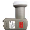emme esse LNB CONVERTITORE SATELLITARE TWIN 2 USCITE INDIPENDENTI CON FILTRO LTE