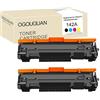 OGOUGUAN W1420A Toner di ricambio per HP 142A W1420A Toner per HP Laserjet m110we MFP m140we m110w MFP m140w m139we (1 nero, senza chip)