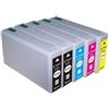 INK BELLIVE 5 Cartucce d'inchiostro compatibile per Epson WF-5620DWF WF-5110DW WF-5690DWF WF-5190DW T7891 T7892 T7893 T7894