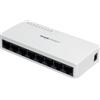 Mach Power Switch 8 Porte Fast Ethernet Unmanaged, Versione Desk, Plug & Play, Auto MDI/MDIX, Silenzioso e Compatto, Ideale per Reti Domestiche e Uffici (SW-UF8L-031)