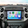 Surakey 2+32G Android 13 Autoradio per VW Tiguan 2009-2015 2016 2017 con Carplay Android Auto, 7 pollici Touchscreen Lettore Ricevitore Multimediale Digitale con Bluetooth WiFi FM navigazione GPS