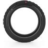 Fotga T2-EOS T Berg - Adattatore ad anello per Canon EOS 1D, 5D, 6D, 7D, 10D, 20D, 30D, 40D, 50D, 60D, 100D, 300D, 350D, 400D, 450D, 500D, 550D, 600D, 700D, 1000D, 11000D, 12000D
