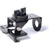 Generic Staffa per antenna autoradio RB-66 nera, Staffa per montaggio antenna radio mobile regolabile, Supporto per antenna con clip per auto in acciaio inossidabile